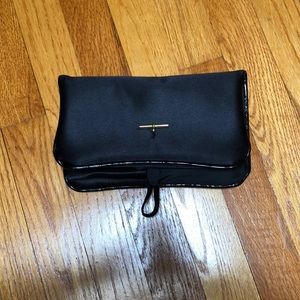 Black makeup bag